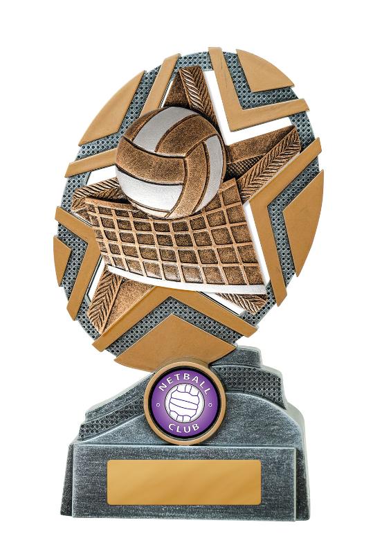 24C-RS13 Starburst Stand Volleyball 17cm