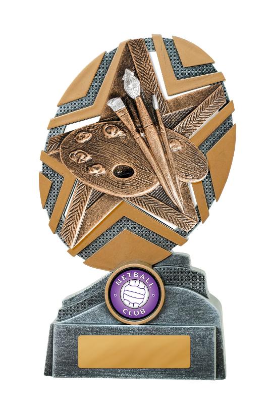 24C-RS46 Starburst Stand Art 17cm