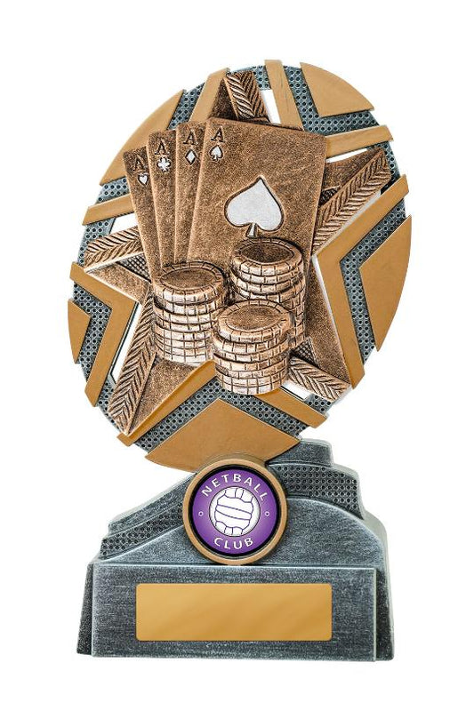 24C-RS54 Starburst Stand Poker 17cm