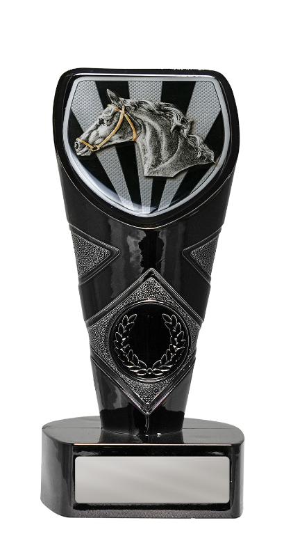 25BKB-CS29 Black Cobra Horse 15cm