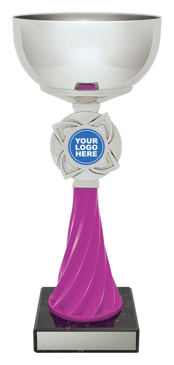 X578 Pink Spiral Cup