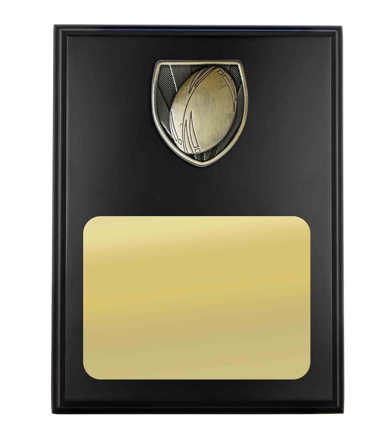R24-0305-hero Plaque with Rugby Trim