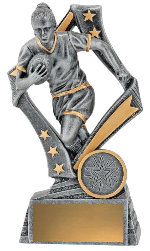 29712B Flag Player Female 15.5cm