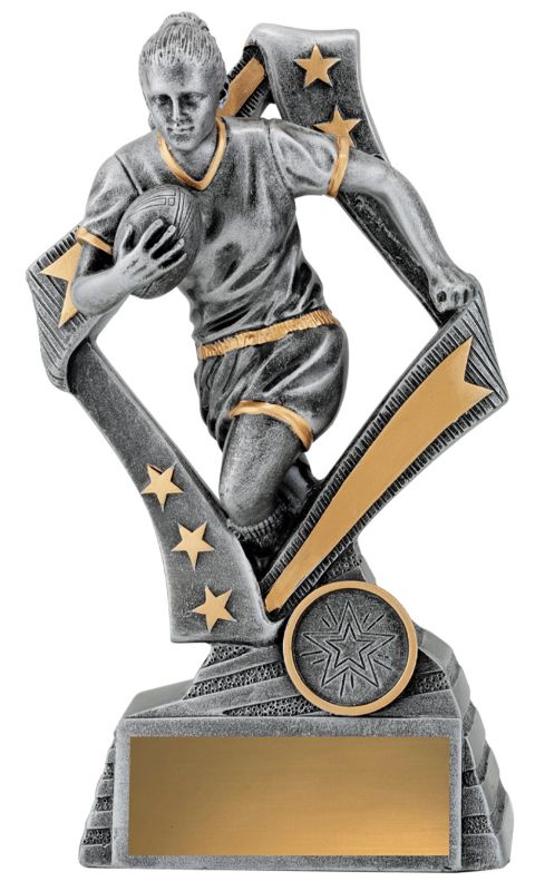 29712C Flag Player Female 19.5cm