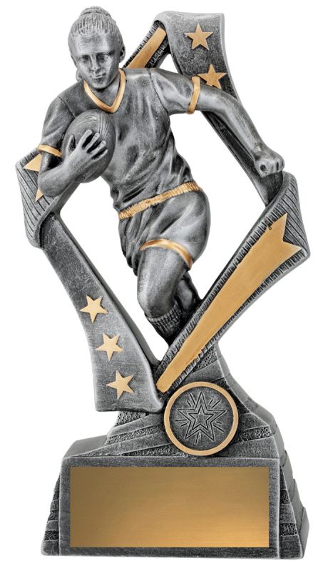 29712D Flag Player Female 23.5cm