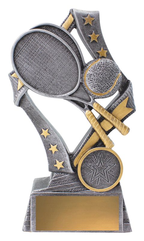 29718B Flag Tennis Theme 15.5cm