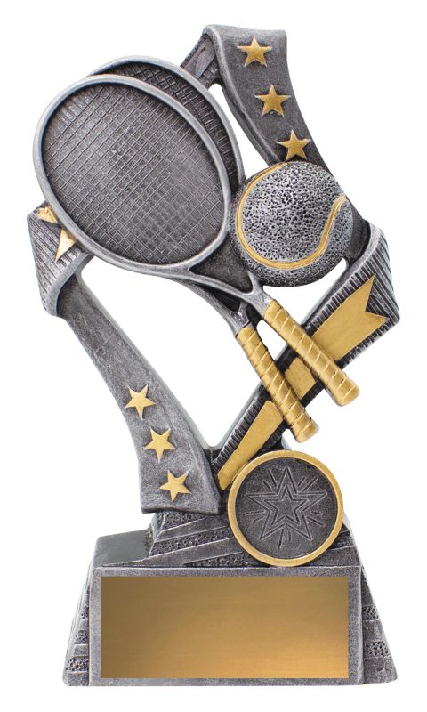 29718C Flag Tennis Theme 17.5cm