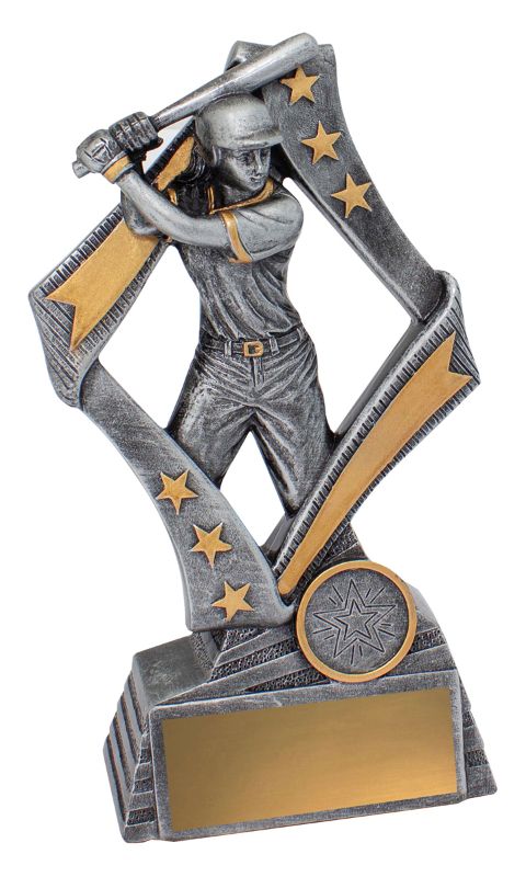 29775B Flag Female Softball 195mm