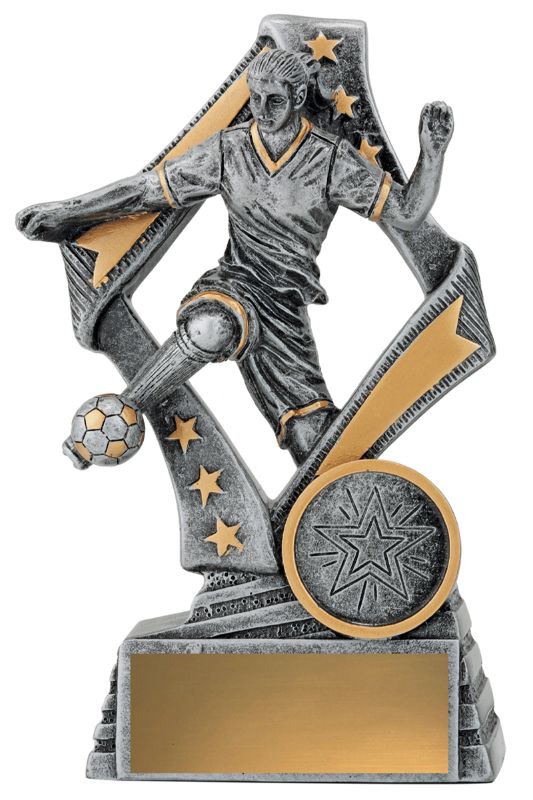 29781A Flag Player Female 13.5cm