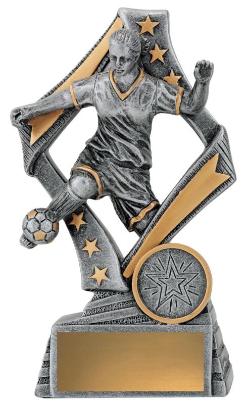 29781B Flag Player Female 15.5cm