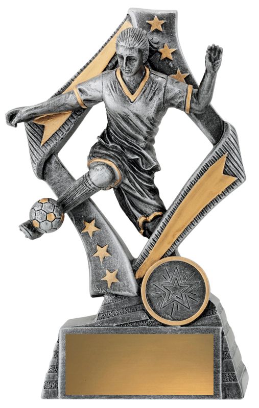 29781C Flag Player Female 17.5cm