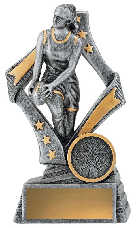 29787A Flag Player Female 13.5cm