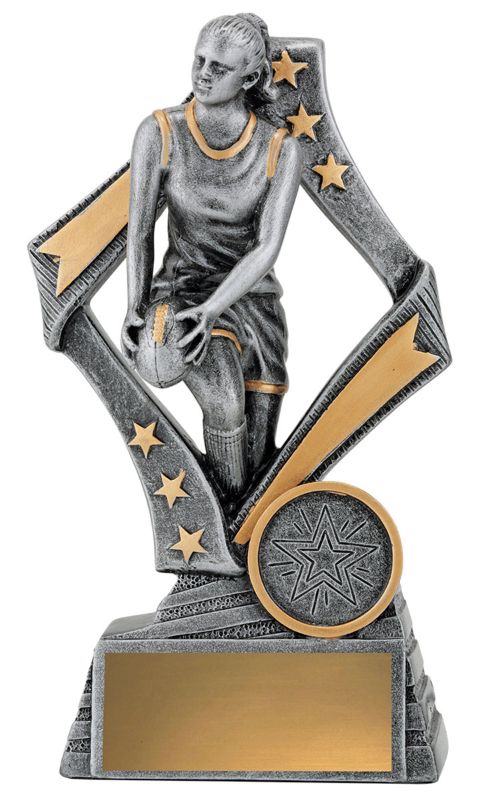 29787B Flag Player Female 15.5cm