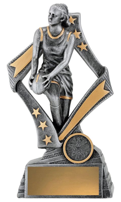 29787C Flag Player Female 19.5cm