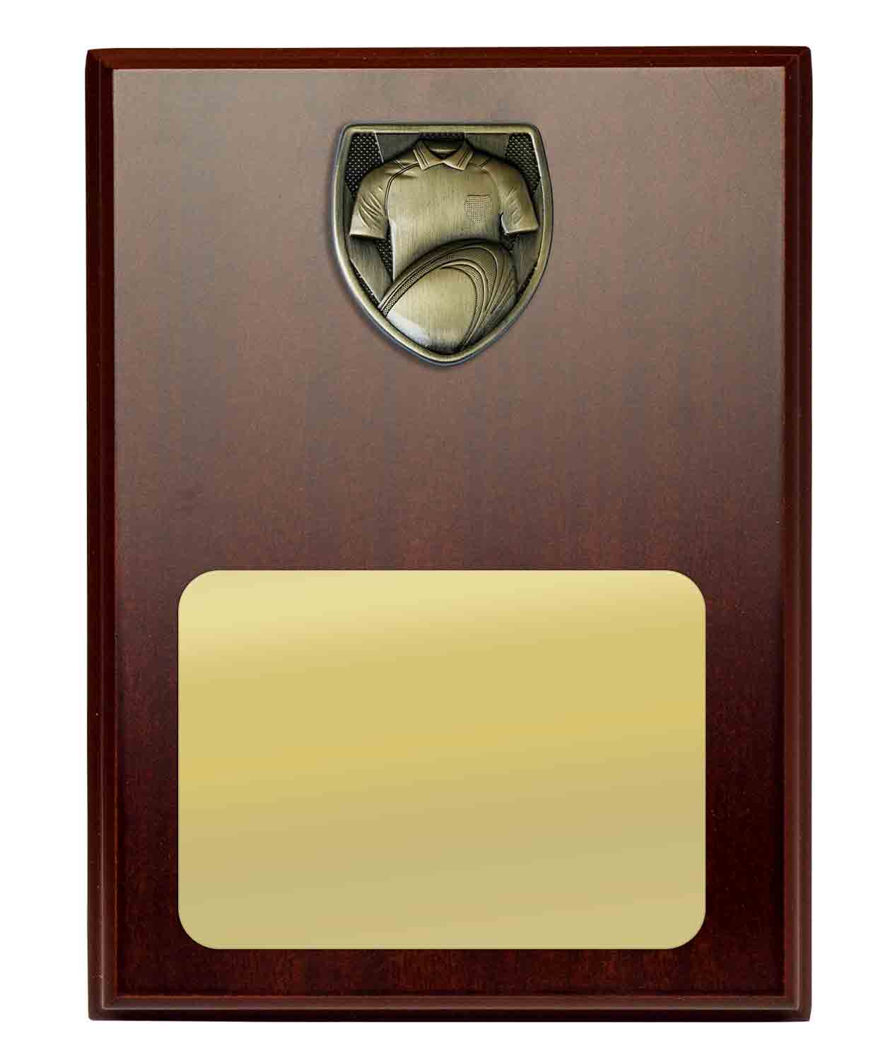 R24-0310-hero Plaque with Rugby Trim