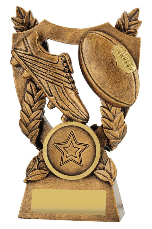 30431A Footy Alpha Shield 12cm