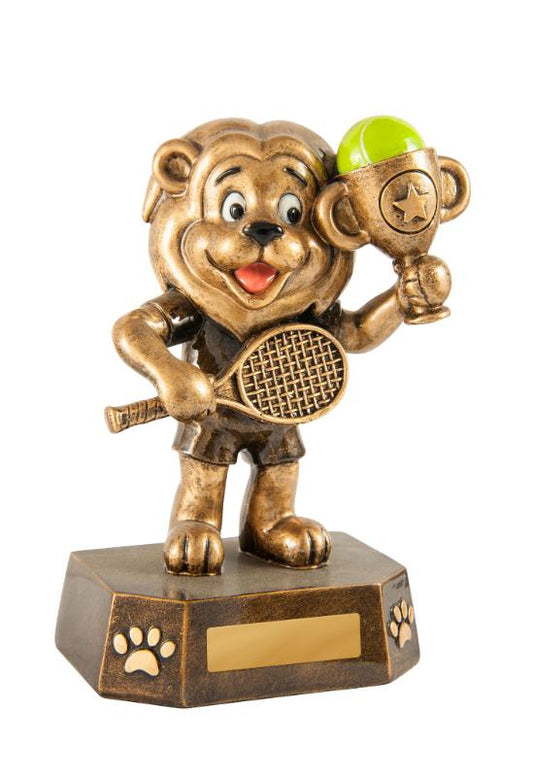 318-12 Tennis Lion 12.5cm