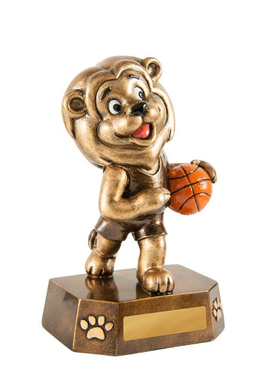 318-7 Basketball Lion 12.8cm
