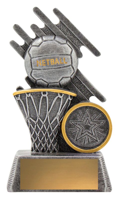32737A Zoom Netball Theme 11cm
