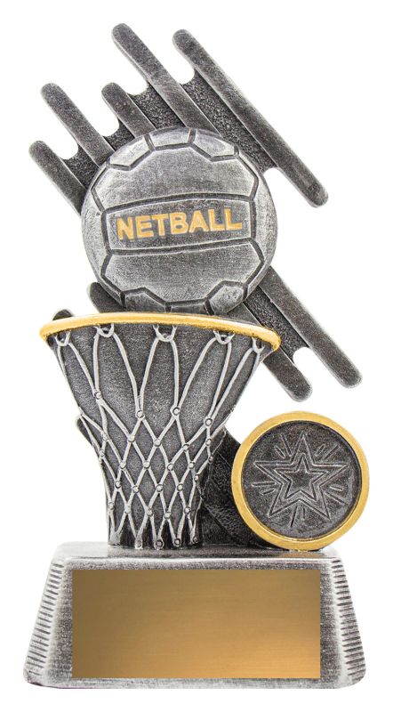 32737C Zoom Netball Theme 15cm