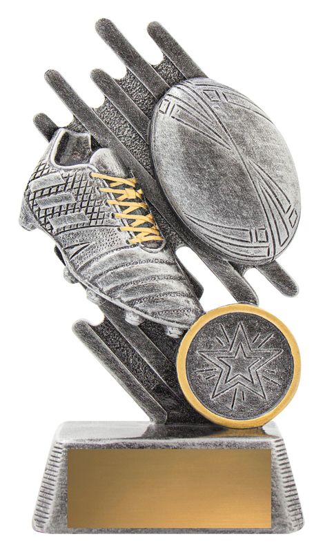32739B Zoom Rugby League / Union Theme 13cm