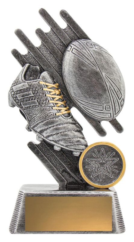 32739C Zoom Rugby League / Union Theme 15cm