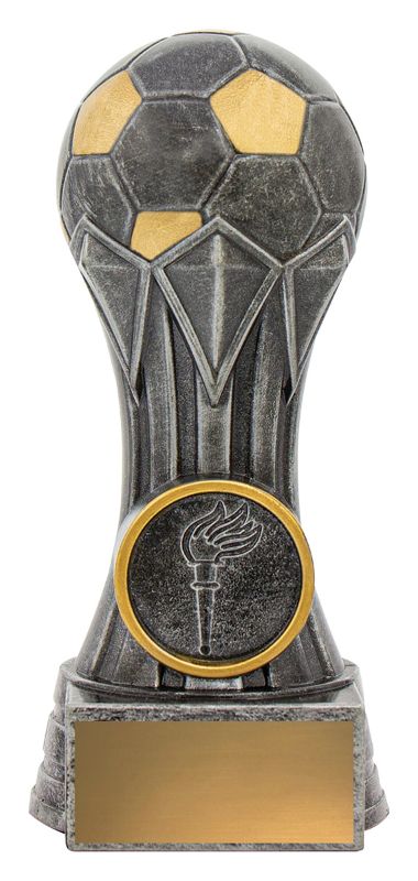 32804A Football GEM Antique Silver 12.5cm