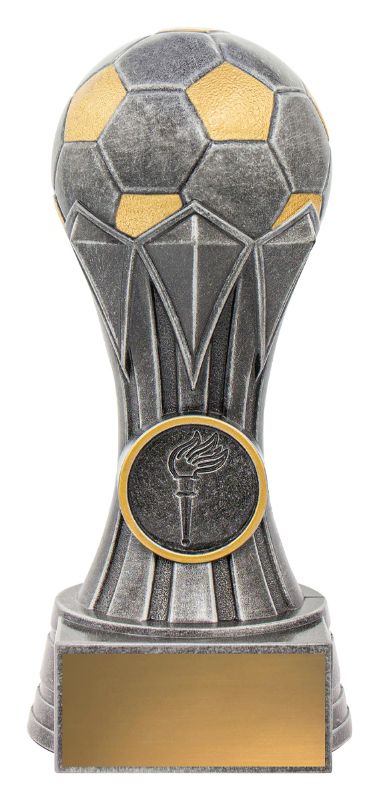 32804B Football GEM Antique Silver 15cm