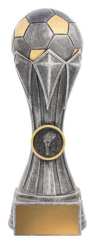 32804D Football GEM Antique Silver 20cm