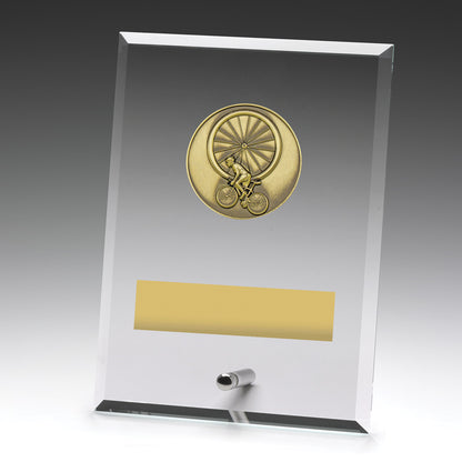 DY164 Glass Plaques - Cycling