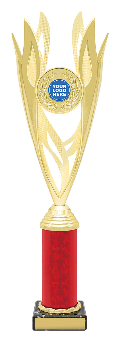 D577 Lantern - Gold / Red