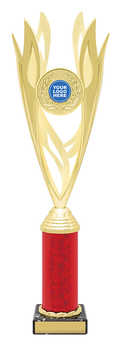 D577 Lantern - Gold / Red