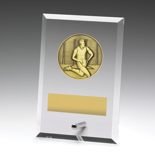 DY186 Glass Plaques - Male