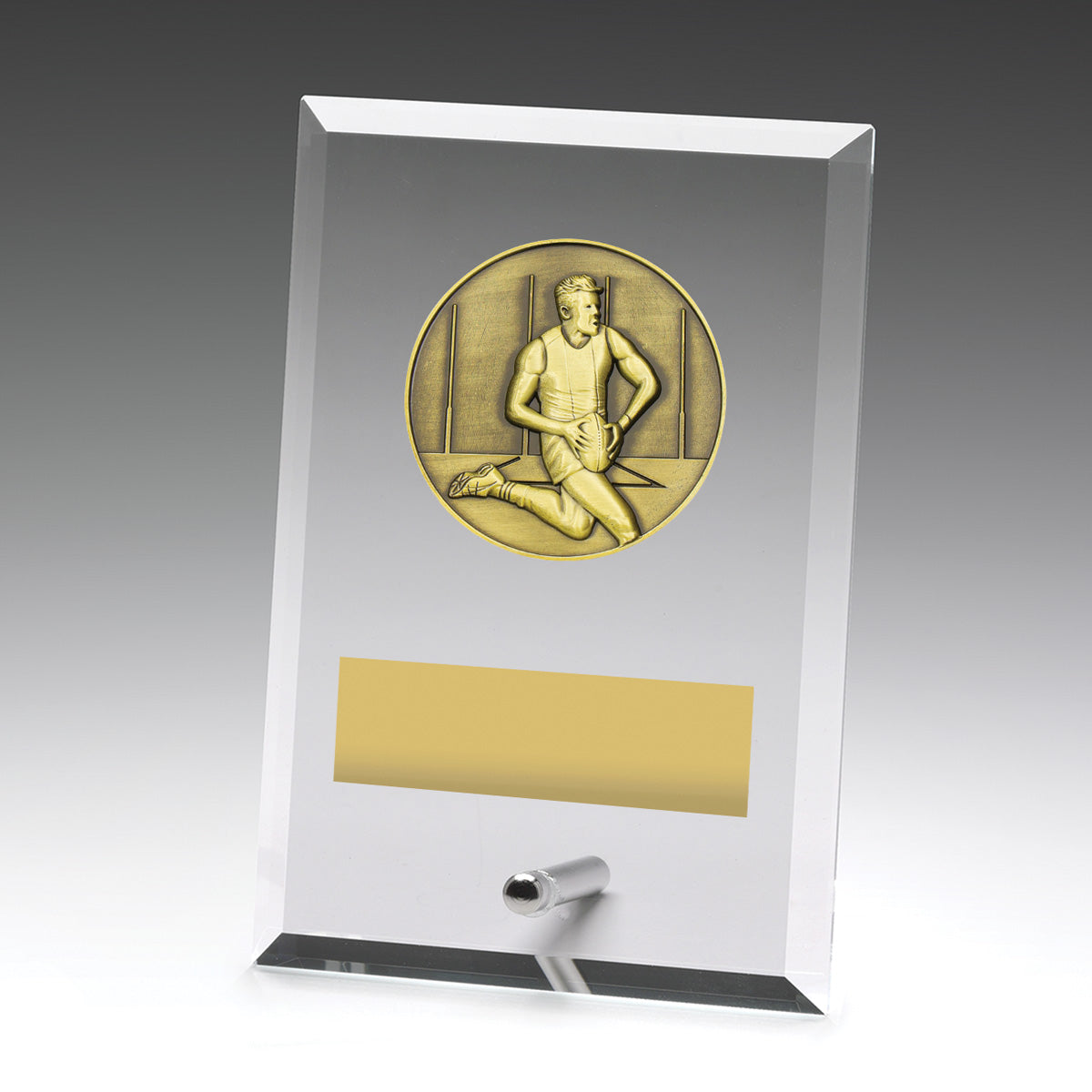 DY186 Glass Plaques - Male
