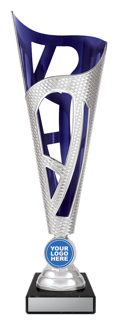 D531 Dragon - Silver & Blue
