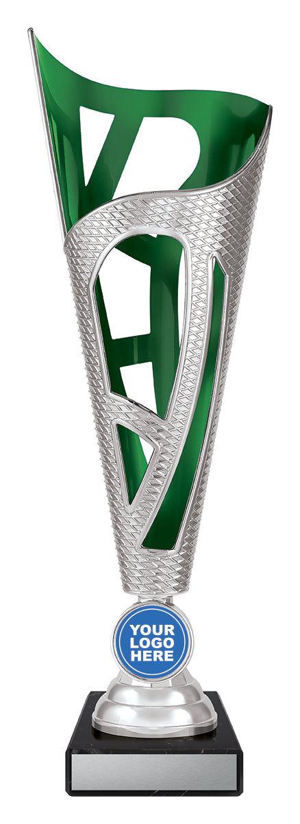 CUP59 Dragon - Silver & Green