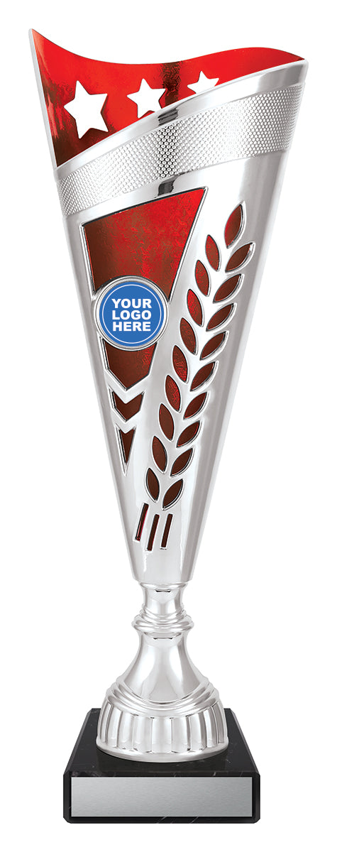 CUP49 Starsail - Silver / Red