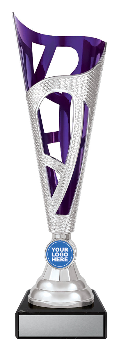 D534 Dragon - Silver & Purple