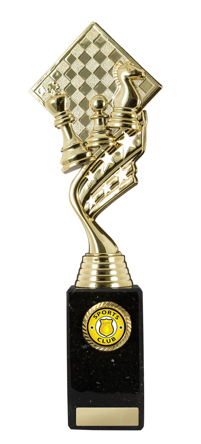 S24-16836-hero Chess Figurine on Base