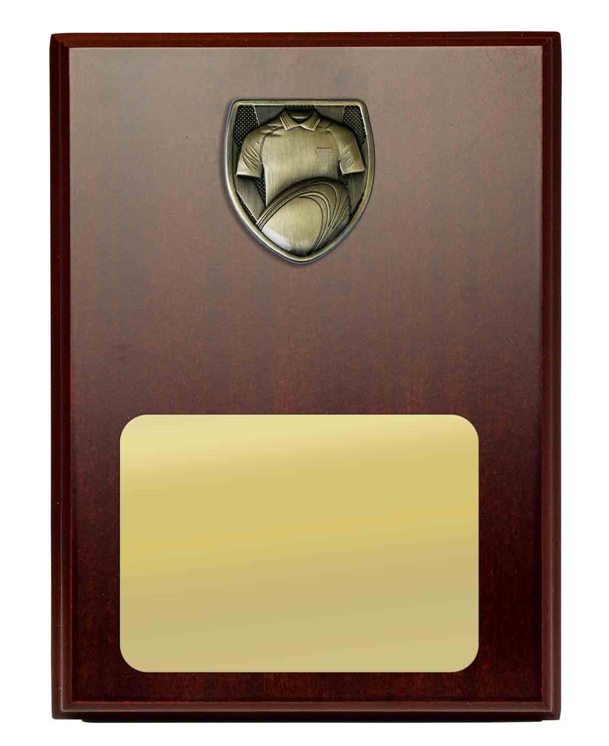 R24-0310-hero Plaque with Rugby Trim