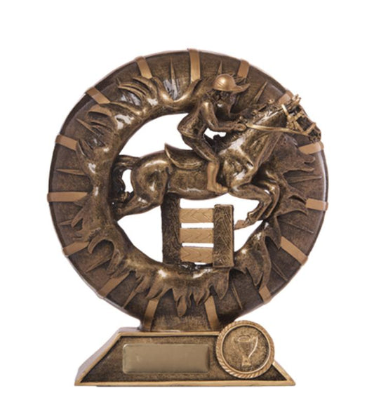 595-29D 3D Break-thru-Showjumping Horse 20cm