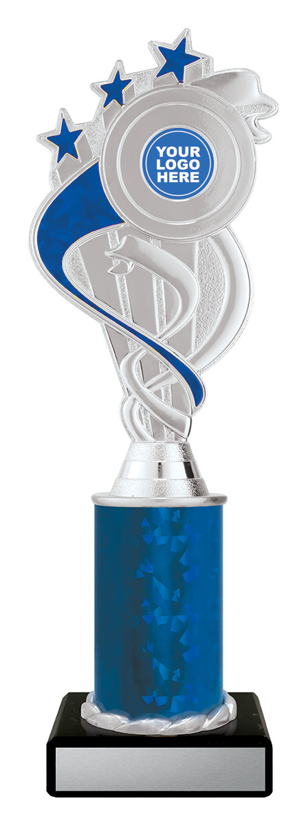 D5186 Ribbon Star - Blue