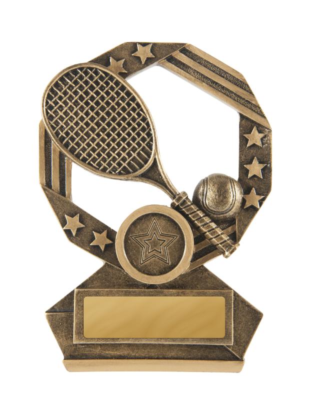 611-12B Bronzed Aussie Series - Tennis 13.5cm
