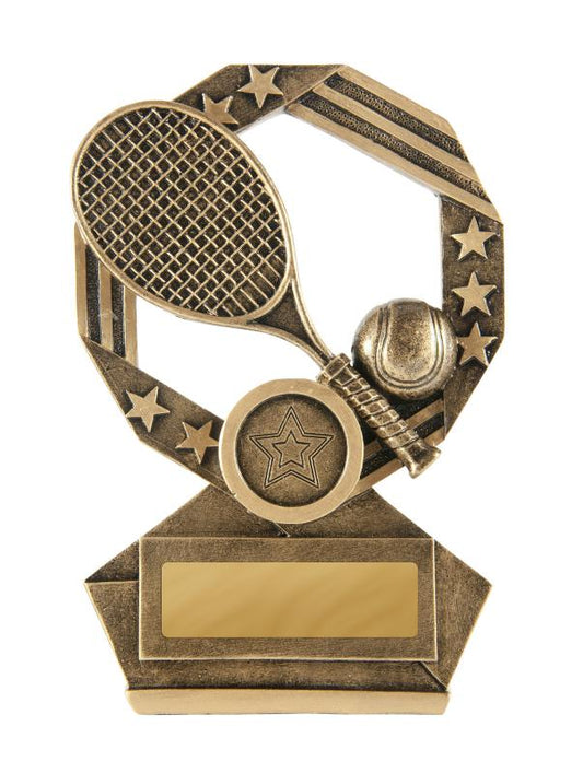 611-12C Bronzed Aussie Series - Tennis 15.5cm