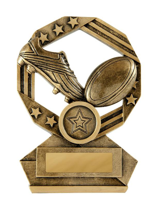 611-6B Bronzed Aussie Series - Rugby 13.5cm
