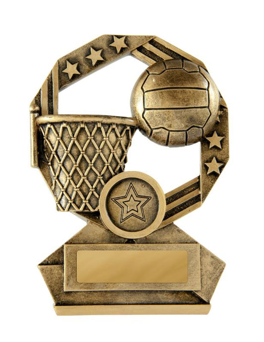 611-8B Bronzed Aussie Series - Netball 13.5cm