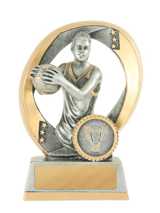 613-88A Elliptical - Netball Breakthrough 12cm