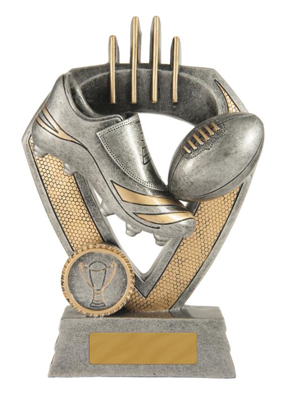 616-3C Shield - Aussie Rules 14cm