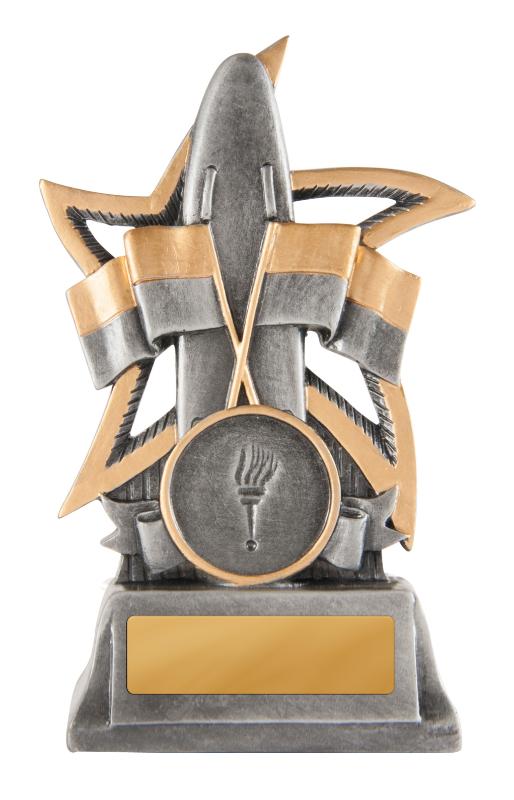 628-4A Silver Star - Lifesaving 11.5cm