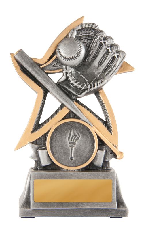 628-5A Silver Star - Baseball 11.5cm